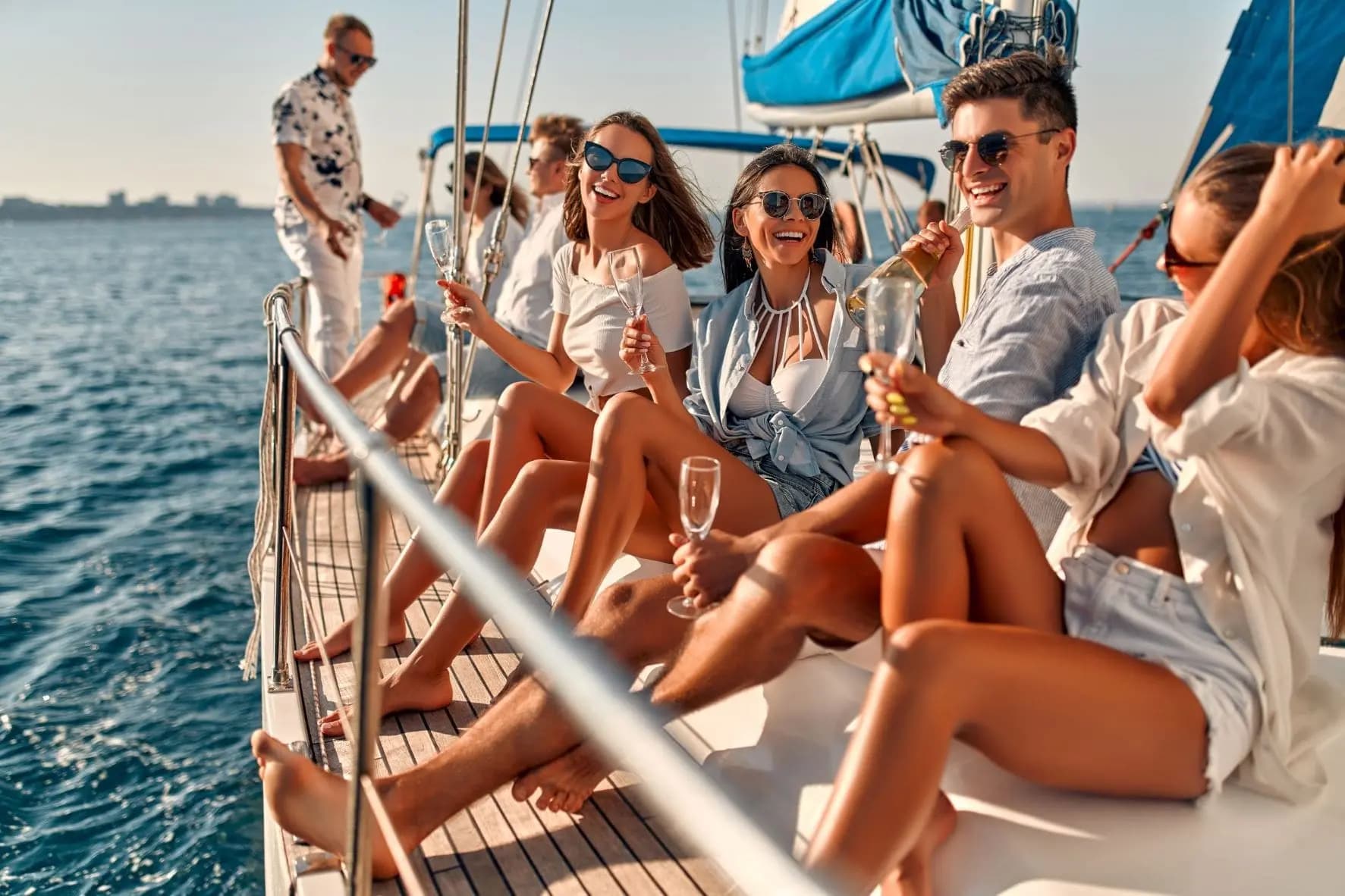 Rich People Partying in Yachts Richy life Club