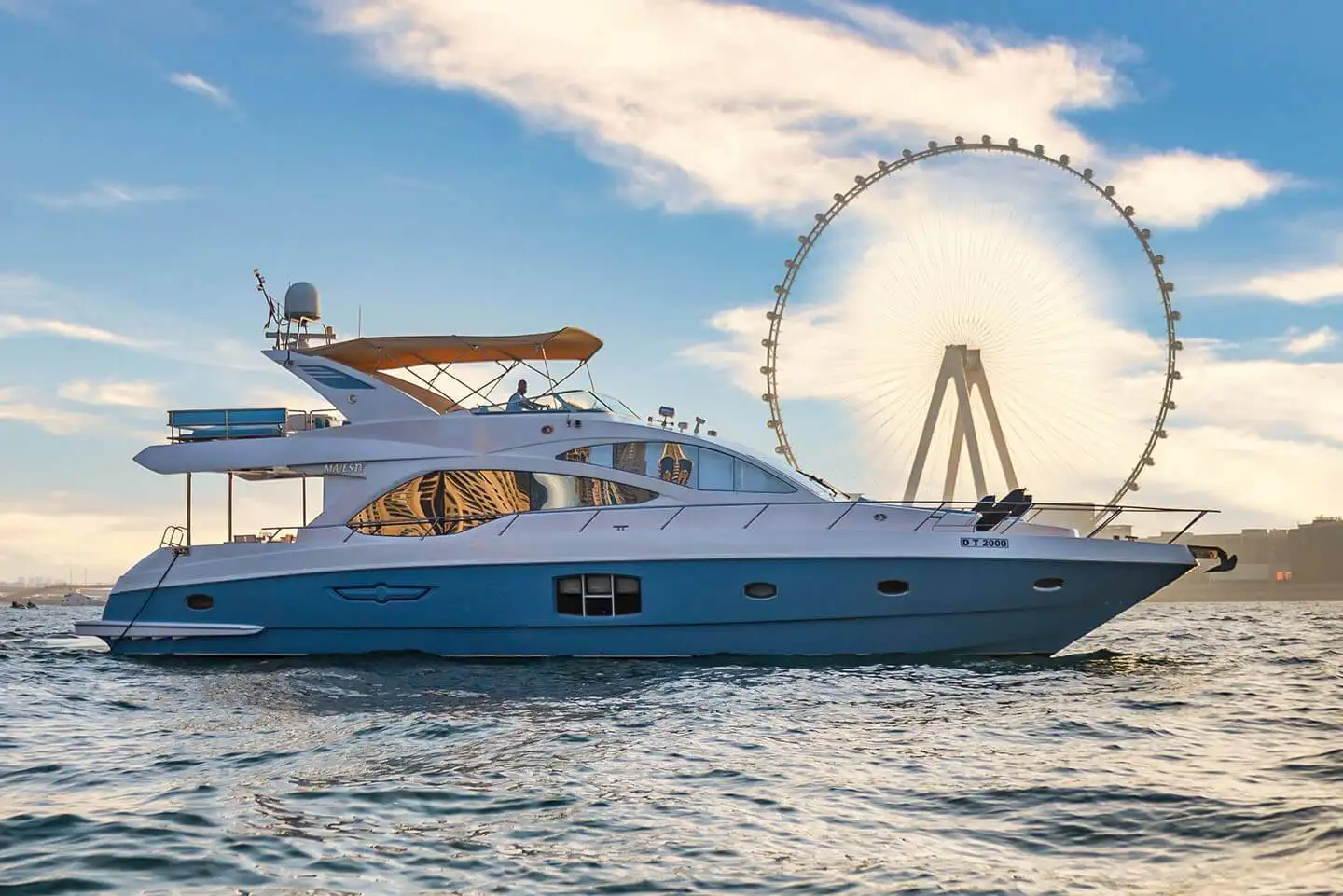 Rent Blue Moon 64ft with Richy life Club