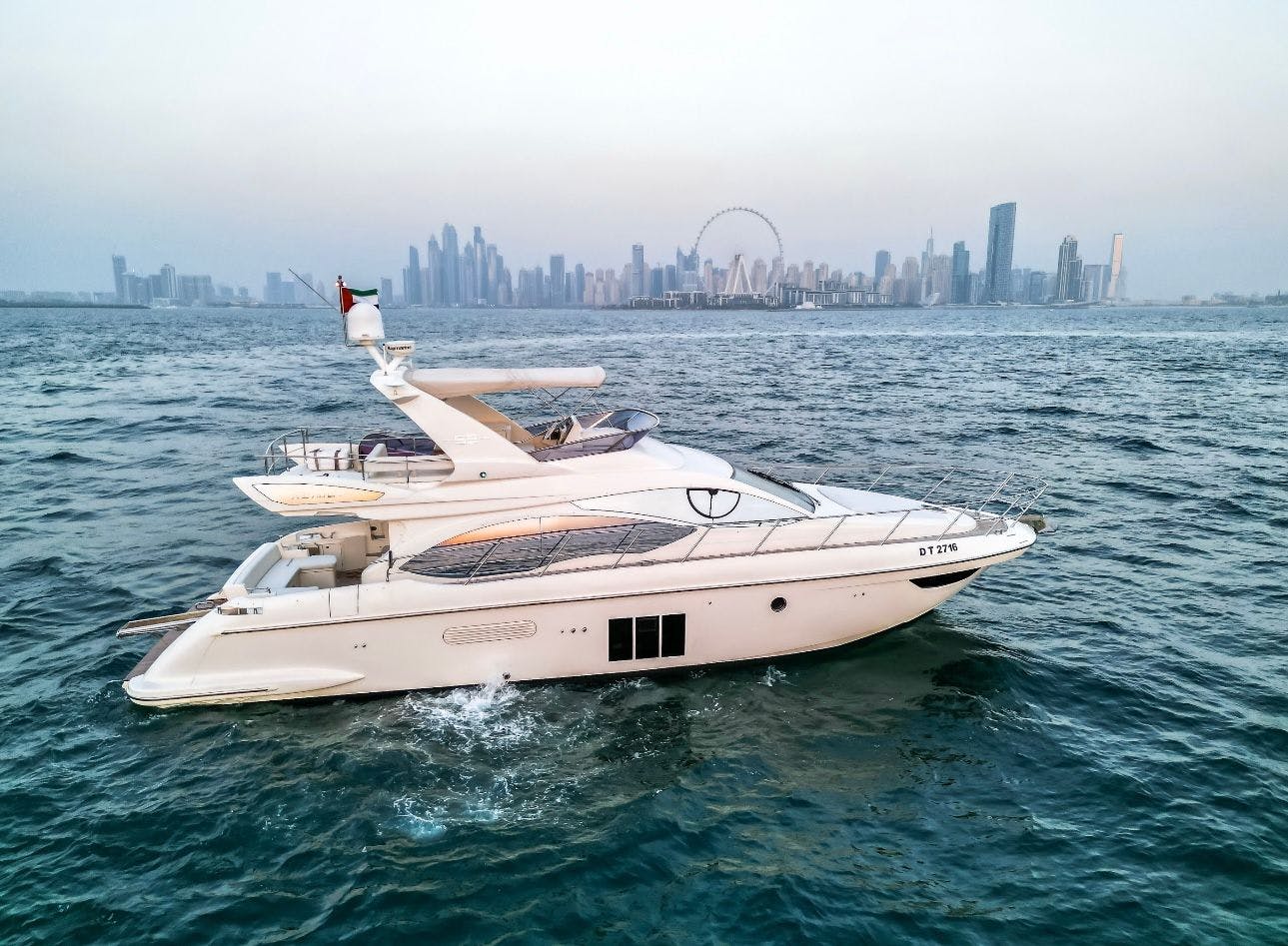 Rent Azimut 53ft with Richy life Club